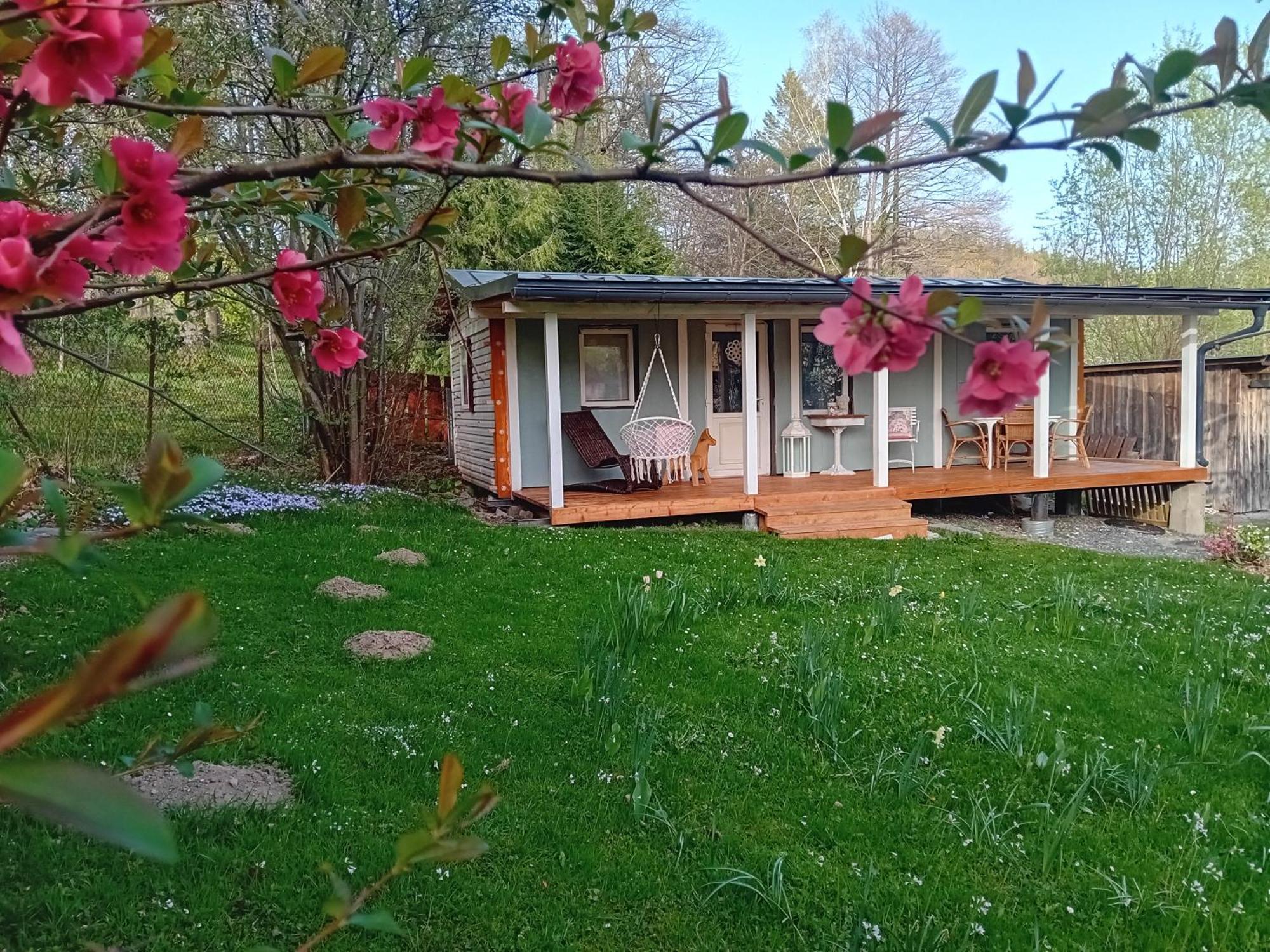 Apartmany Villa Magnolie Lipova Lazne Luaran gambar